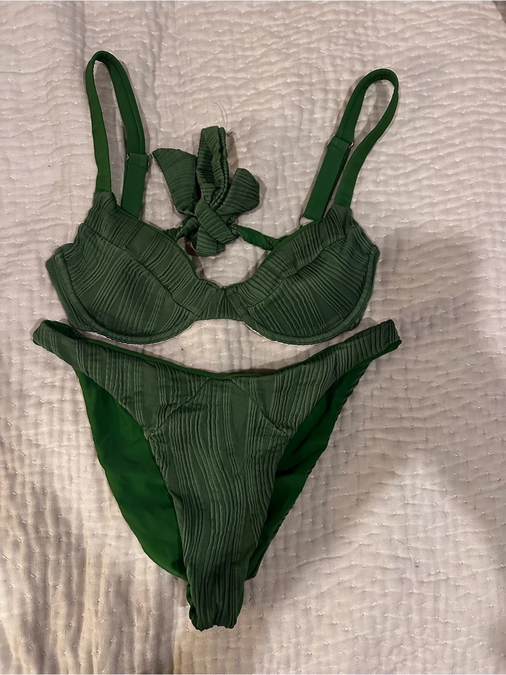 Molly J Swim Green Bikini